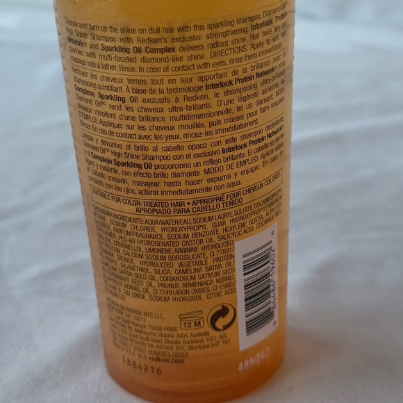 Redken Diamond Oil High Shine Shampoo for Dull/Damaged Hair - Picture 4 of 4